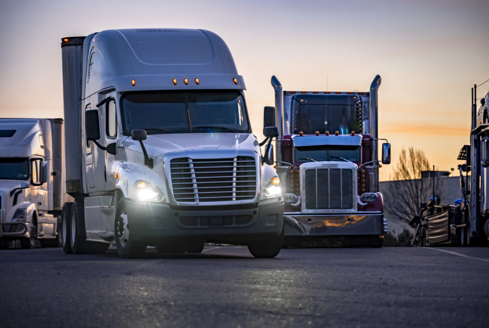 photo of trucks